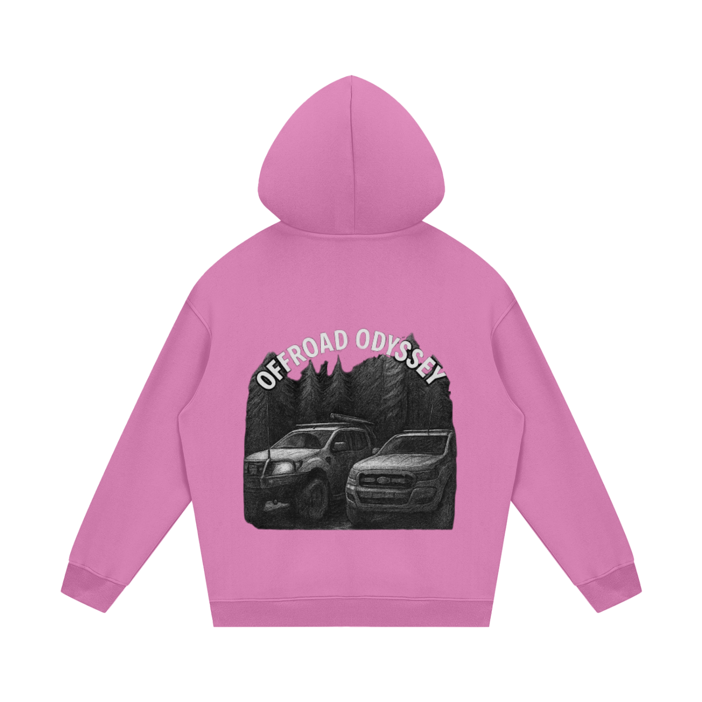 Pink Fleece Hoodie
